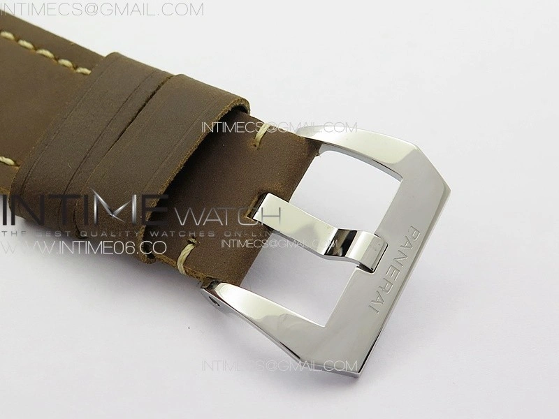 PAM663 HWF 1:1 Best Edition on Brown Leather Strap P.3000 Super Clone